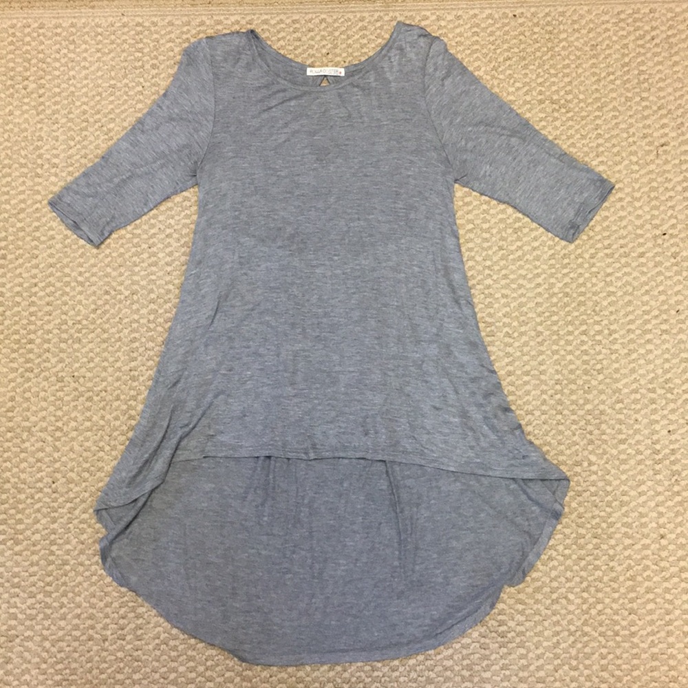 Super soft light gray high/low top